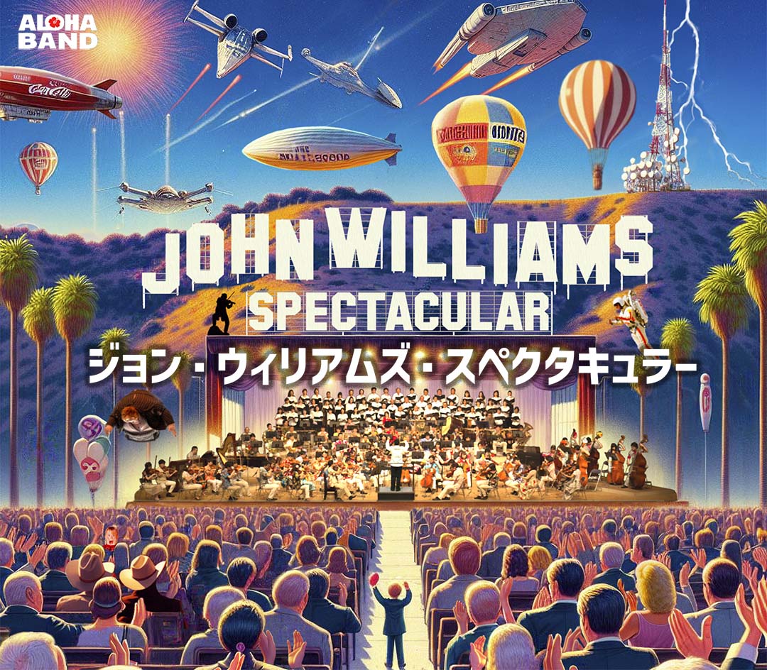 アロハ合奏団の2024年夏公演「ジョ・ウィリアムズ・スペクタキュラー」